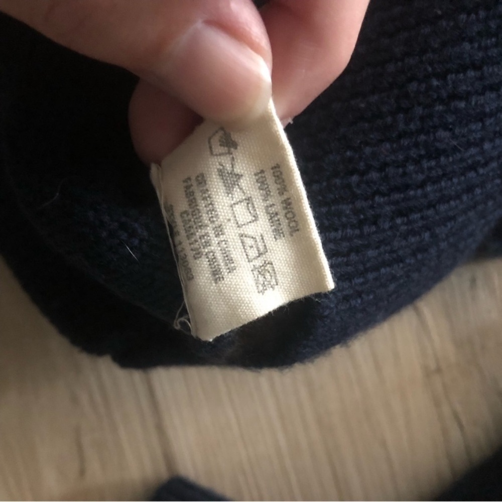 MASSIVE $10 SALE Frank & Oak 100% Wool Multitone Crewneck Sweater - Picture 7 of 12